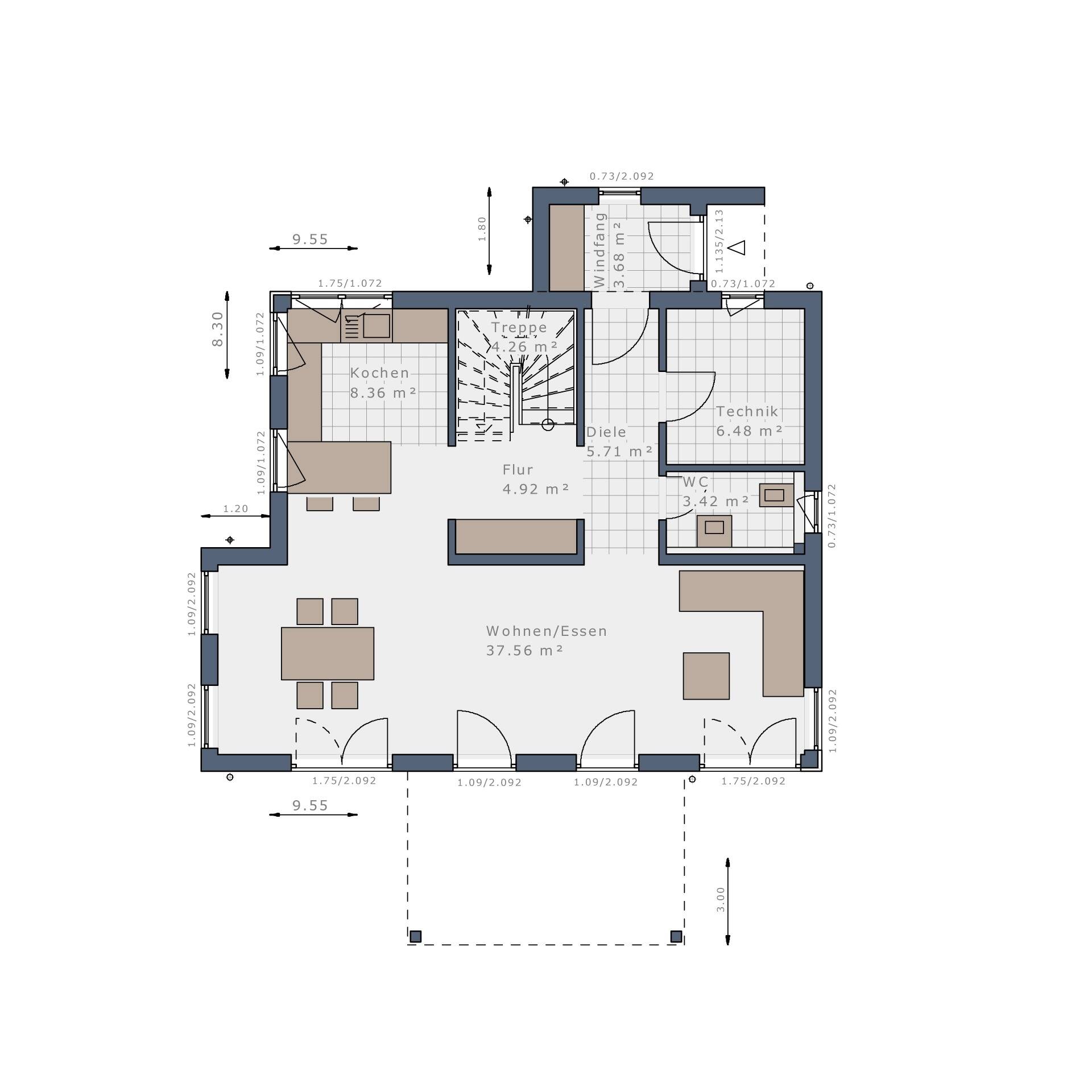 *** Elbtal-Hangenmeilingen / individ. planb. Neubau (mit FESTPREIS u. verbindl. Terminschiene) – Elbtal – Vorschaubild 2