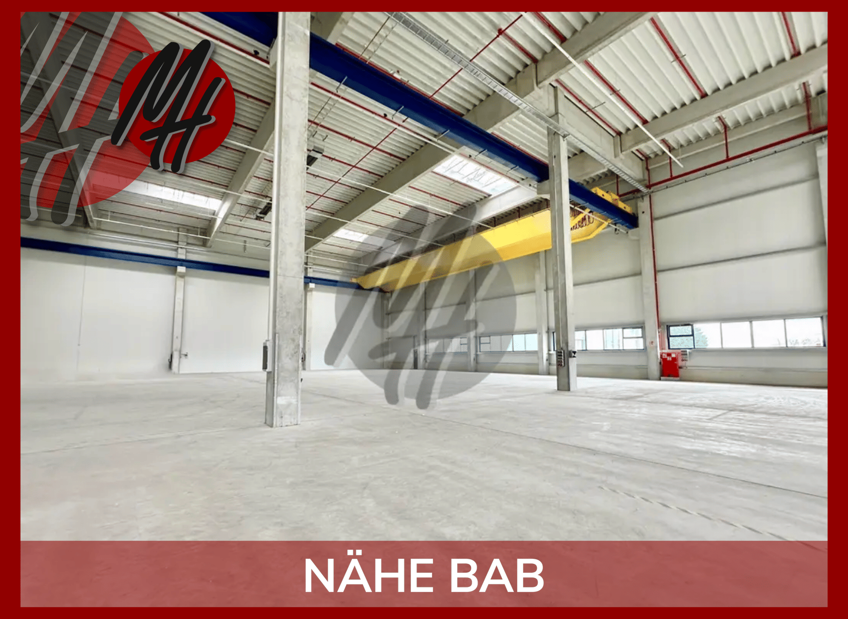 KEINE PROVISION - RAMPE + EBEN - Lager-/Produktion (6.200 m²) & Büro (1.400 m²)