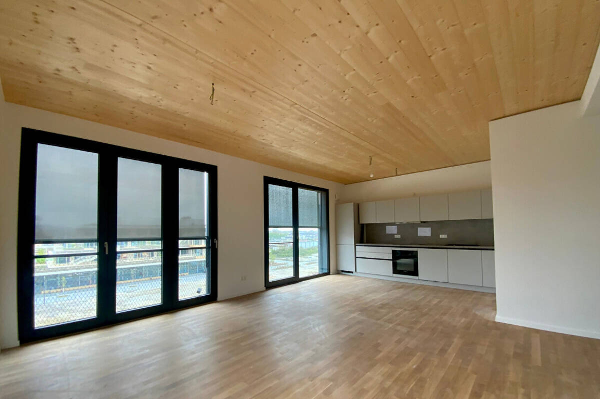 Erstbezug im Neubau: Exklusive 3-Zimmer-Wohnung mit EBK – 74076 Heilbronn – Bild 1 von 9