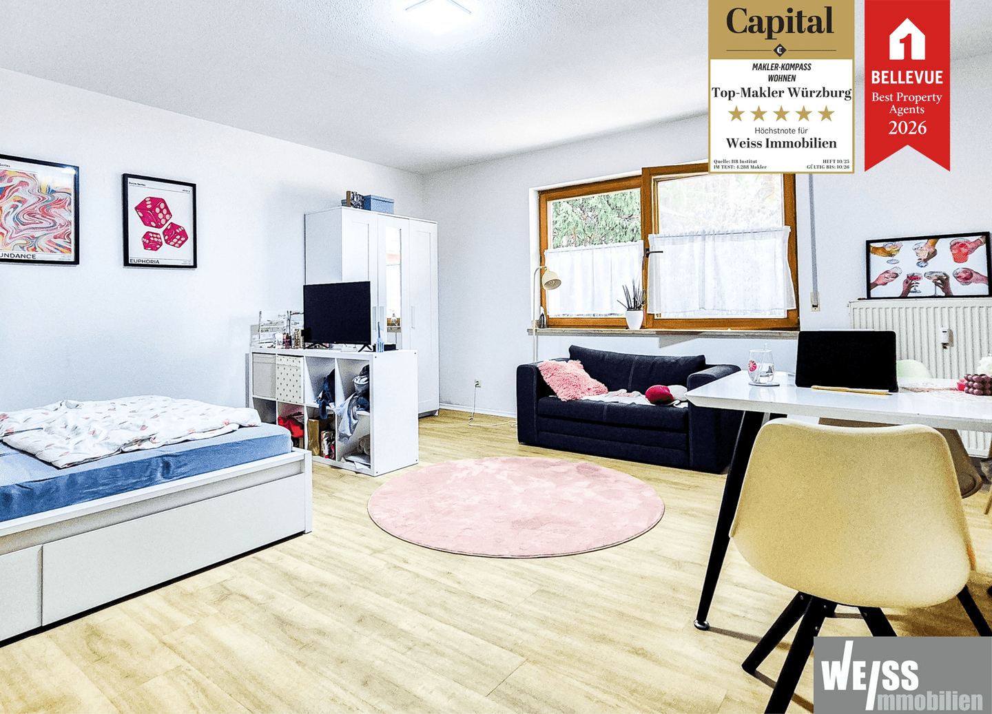 Studenten aufgepasst - Attraktive 1-Zimmer-Wohnung mit Einbauküche