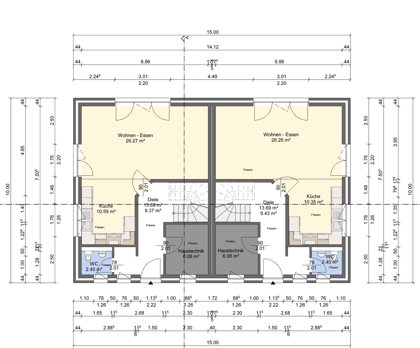 Neubau - Doppelhaushälfte in 2ter reihe ruhig gelegen in Quickborn – Quickborn – Vorschaubild 6