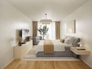 Kernsanierte 3-Zimmer Wohnung Nähe Rotkreuzplatz in Neuhausen – 80634 München – Vorschaubild 2