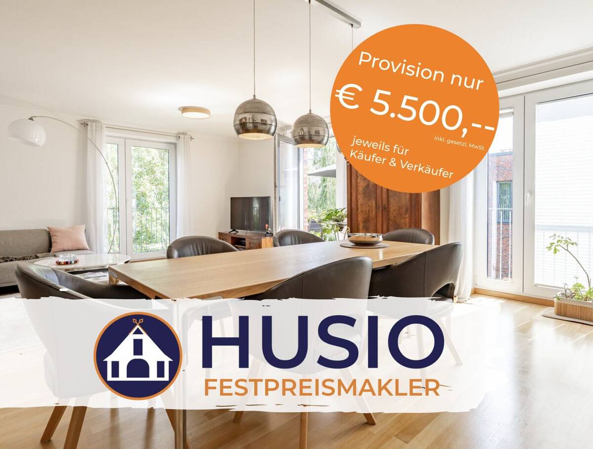 Großzügige 3-Zimmer-Eigentumswohnung in architektonisch ansprechender Wohnanlage mit großem Balkon – 20535 Hamburg – Bild 1 von 9