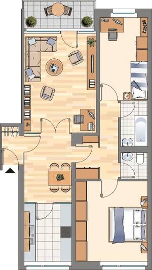 3-Zimmer-Wohnung in Dortmund Kirchlinde – 44379 Dortmund – Vorschaubild 6