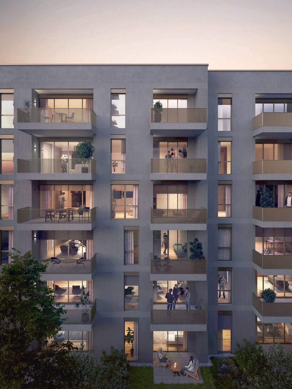 Platz für jedes Familienmitglied - gehobene 4 Zimmer Wohnung mit zwei Bädern und Balkon – 40549 Düsseldorf – Bild 1 von 9