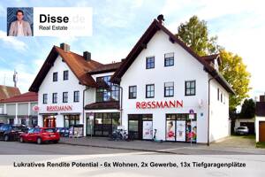 Lukratives Rendite Potential - 6x Wohnen, 2x Gewerbe, 13x Tiefgaragenplätze