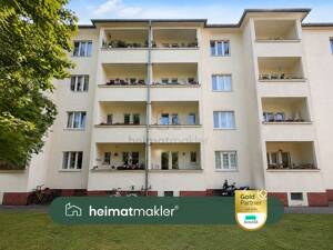 Gepflegte Denkmalanlage in Gohlis-Süd - vermietete 3-Zimmer mit Balkon
