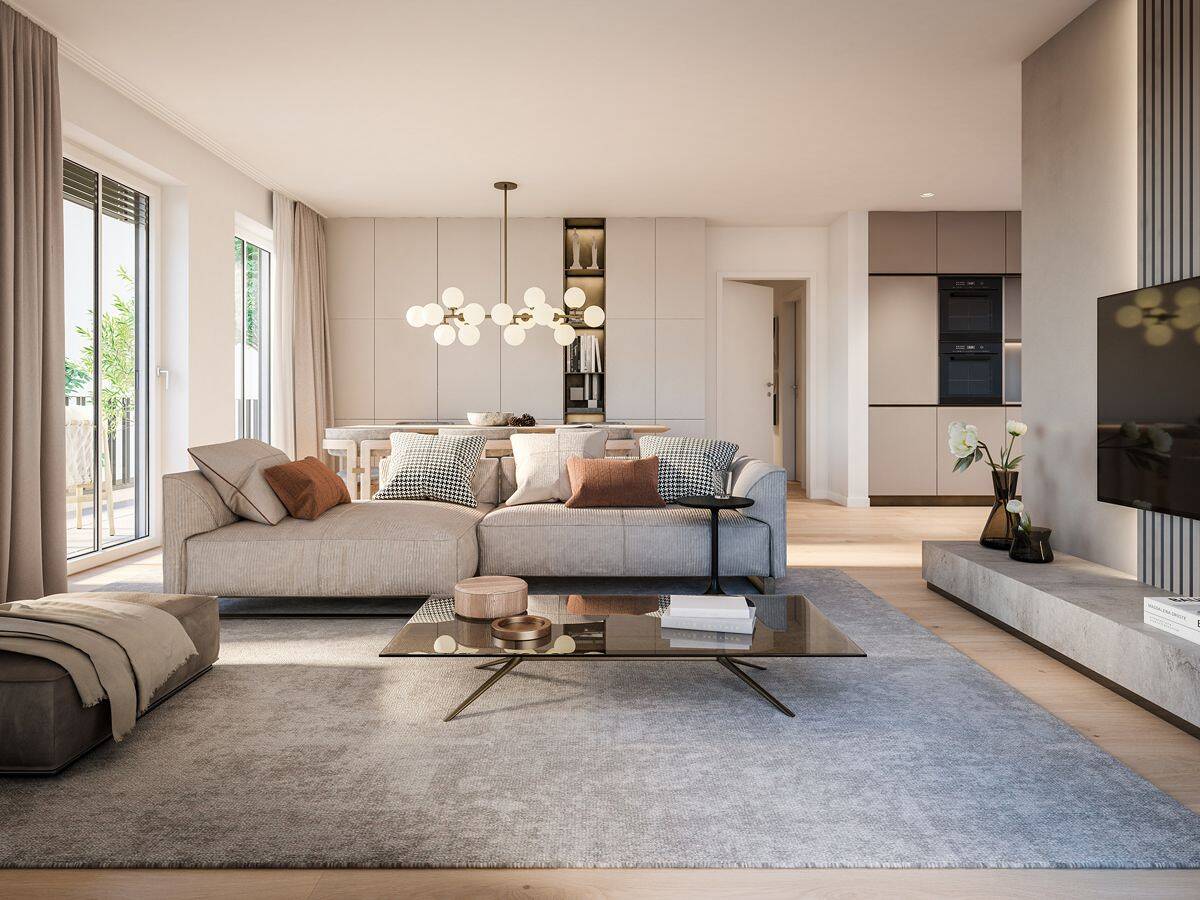 Kompakte 2-Zimmer-Wohnung mit schöner Terrasse und kleinem Su?d-Garten – 80639 München – Bild 1 von 9