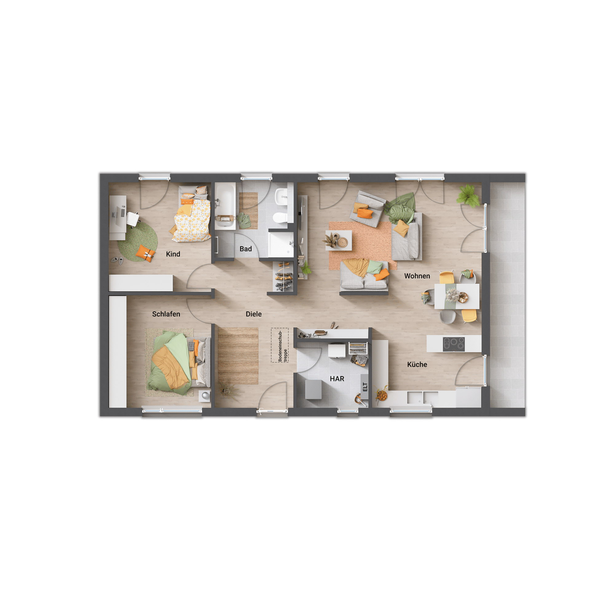 Haus in 54634 Bitburg mit 102 m² kaufen