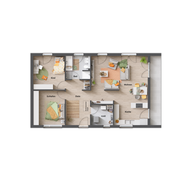 Haus in 54634 Bitburg mit 102 m² kaufen