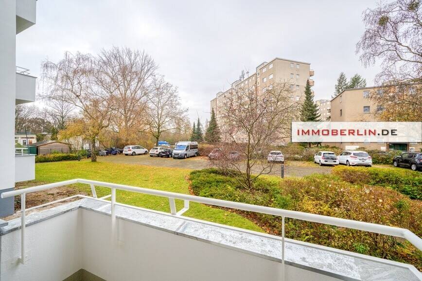 IMMOBERLIN.DE - Sehr angenehm positionierte & vermietete Wohnung mit Südloggia – Berlin – Bild 1 von 7