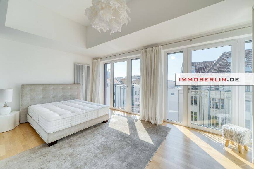 IMMOBERLIN.DE - Sensationelles Penthouse mit Galerie & großer Sonnenterrasse am Potsdamer Platz – Berlin – Vorschaubild 6