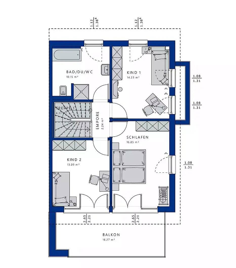 Baupartner gesucht -DHH- Nachhaltig, innovativ und wertbeständig... moderne DHH inkl. Baugrundstück – Sprendlingen – Vorschaubild 6