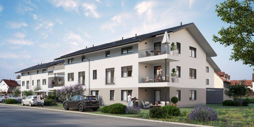 NEUBAU ERSTBEZUG! 2-Zi.-Whg. / EBK / Aufzug