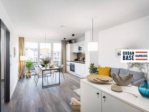 Willkommen am Puls der Hansestadt: Vollmöbliertes 2-Zimmer-Apartment mit EBK, BALKON, ALL-IN-MIETE, UVM. – 20097 Hamburg – Vorschaubild 1