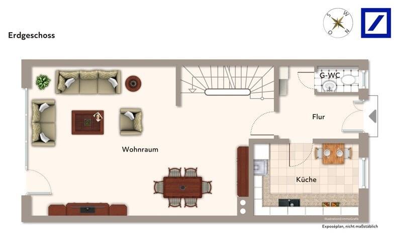 Wohnen am Tiefen See - Stilvolles Reihenmittelhaus mit Garten & einzigartigem Ausblick. – Potsdam – Vorschaubild 8