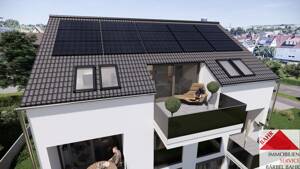 Exklusive Dachgeschosswohnung mit Dachbalkon und Weitblick