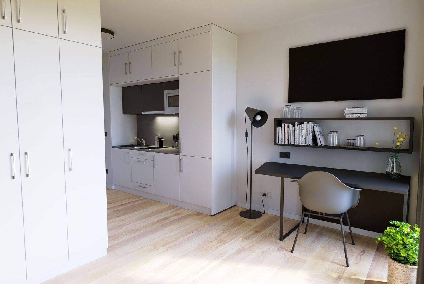 Helle 1-Zimmer-Wohnung in Hamburg zur Miete | Wentzel Dr. – Hamburg – Vorschaubild 3