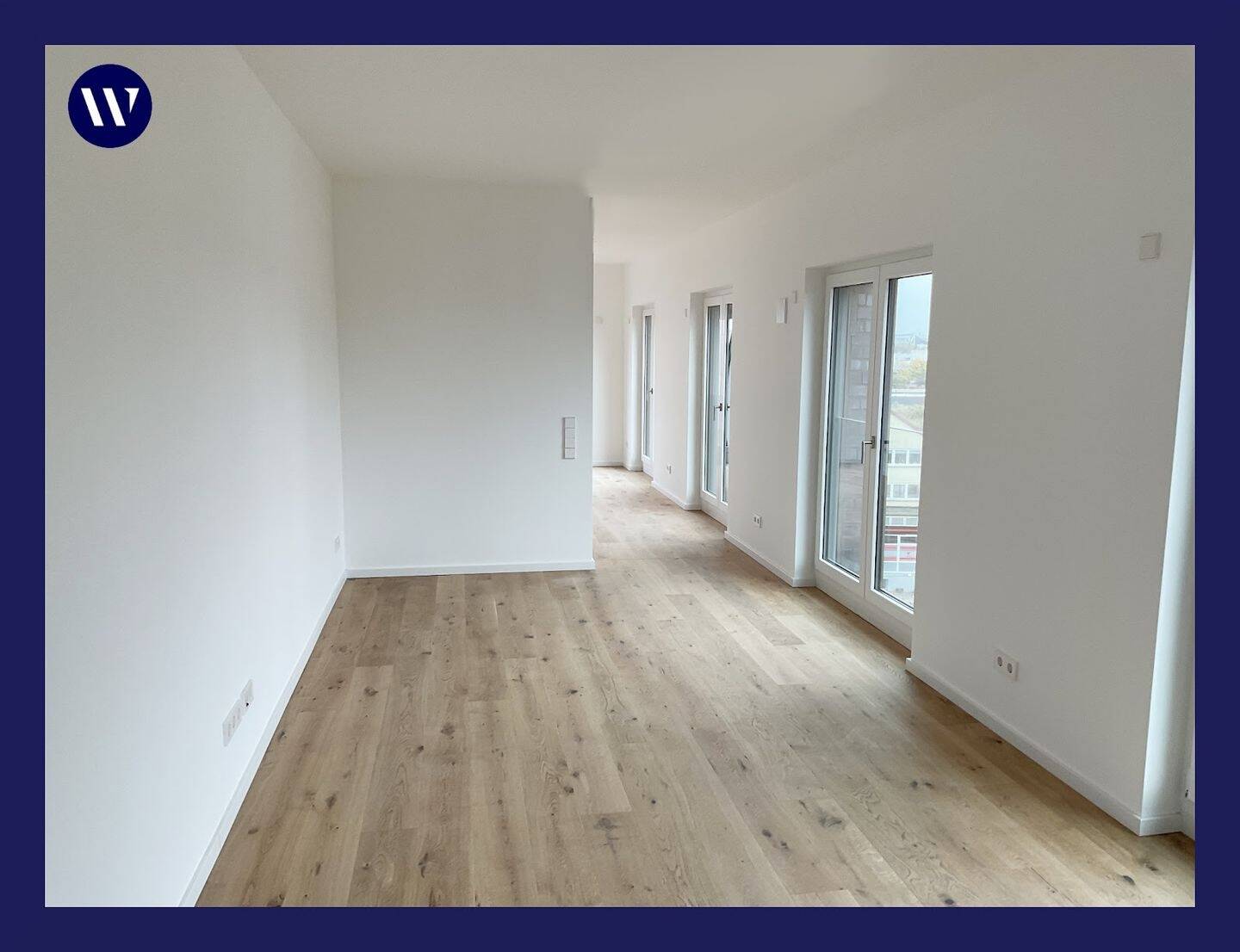 NUR mit WBS!! 4 Zimmer im Neubau mit Loggia, modernem Bad, offenem Kochbereich, Aufzug