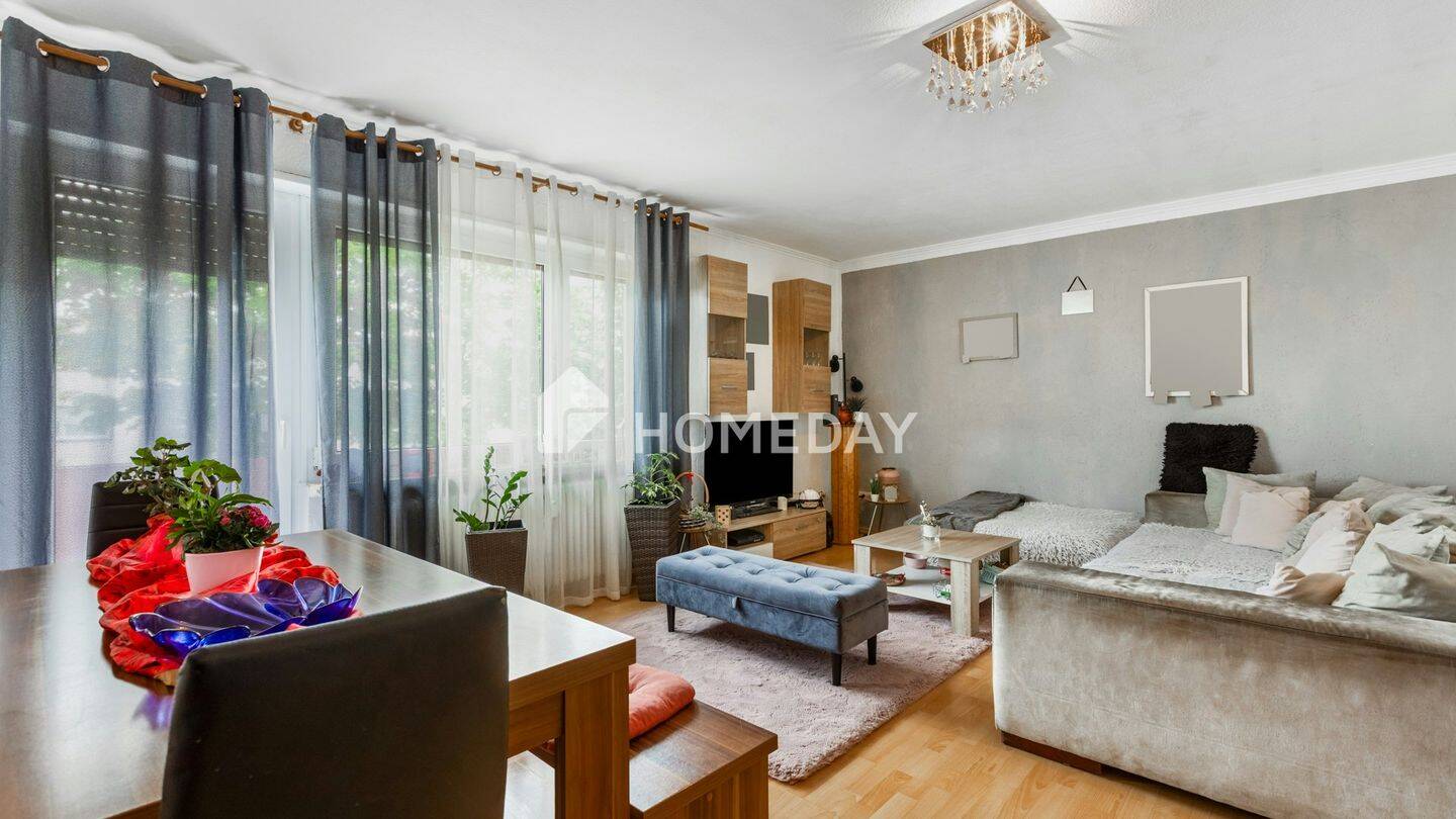 Großzügige 4-Zimmer-Etagenwohnung mit Balkon und Garage in Fulda - Ideal für Familien oder Paare
