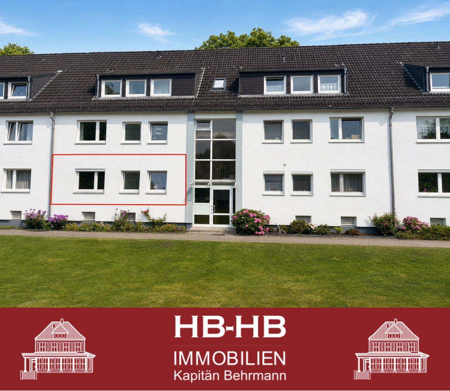 Attraktive 4-Zimmer-Wohnung mit durchdachtem Grundriss in Horn - Garage möglich