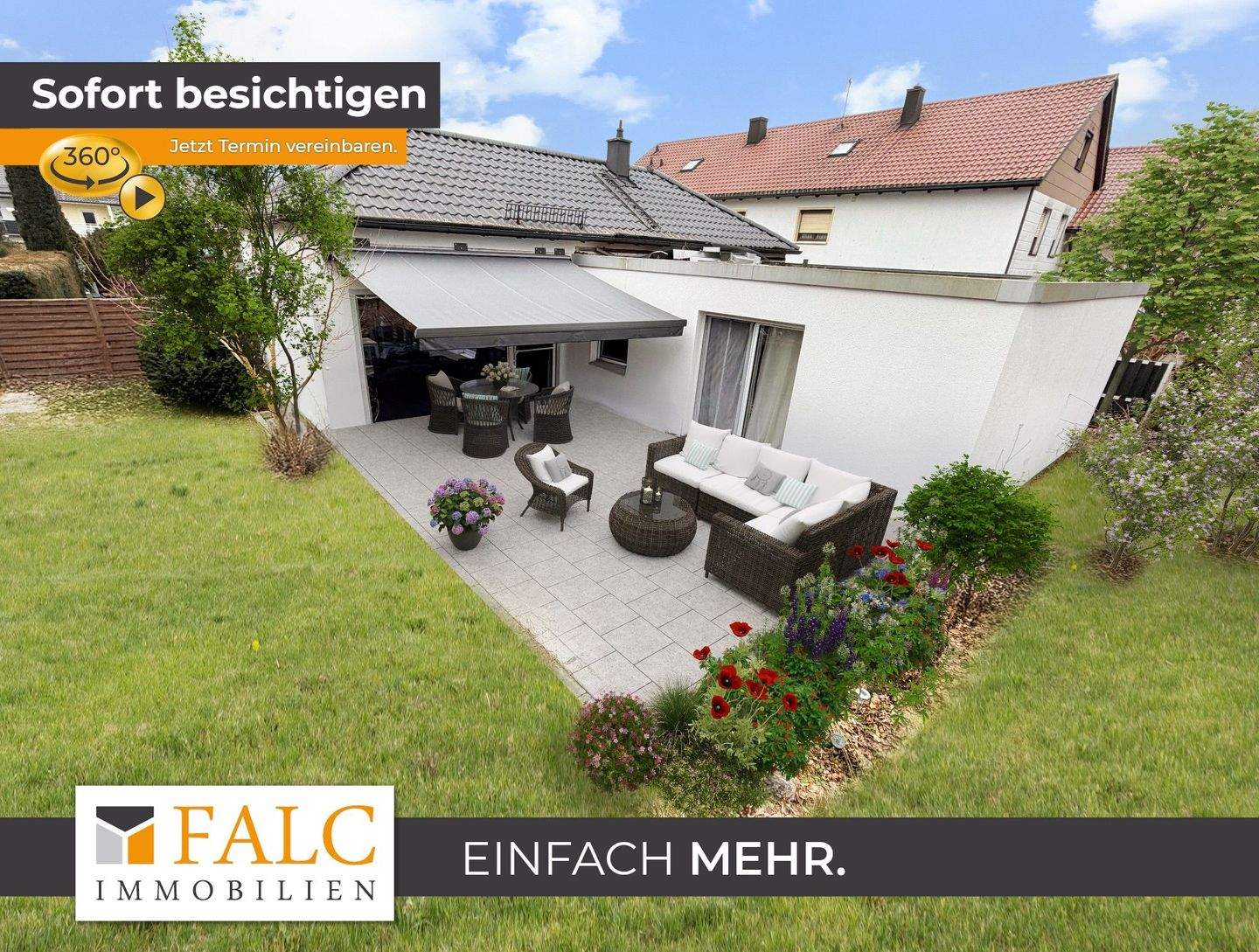 Wohnen auf einer Ebene - Ihr Rückzugsort der absoluten Ruhe – Puchheim – Bild 1 von 9