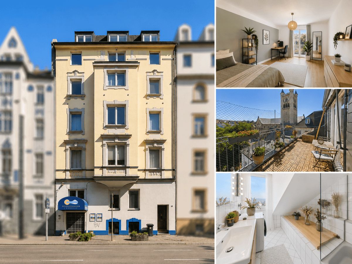 Gepflegtes MFH in Top-Lage - modernisiert, mit Mietpotenzial – 40215 Düsseldorf – Bild 1 von 9