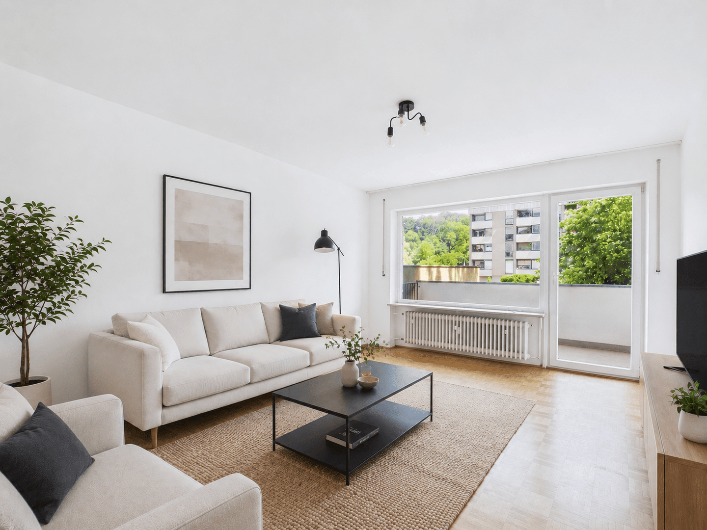 SITULI: Attraktive 2-Zimmer-Wohnung mit Templer-Kloster-Blick und Isarnähe