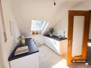 Lieblingsplatz über den Dächern: Gemütliche DG-Perle mit Traumaussicht und Balkon in Stuttgart-Süd – 70199 Stuttgart – Vorschaubild 7