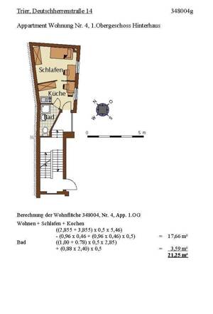****Gepflegter Altbau mit 6 Wohnungen in gefragter Innenstadtlage**** – 54290 Trier – Vorschaubild 8