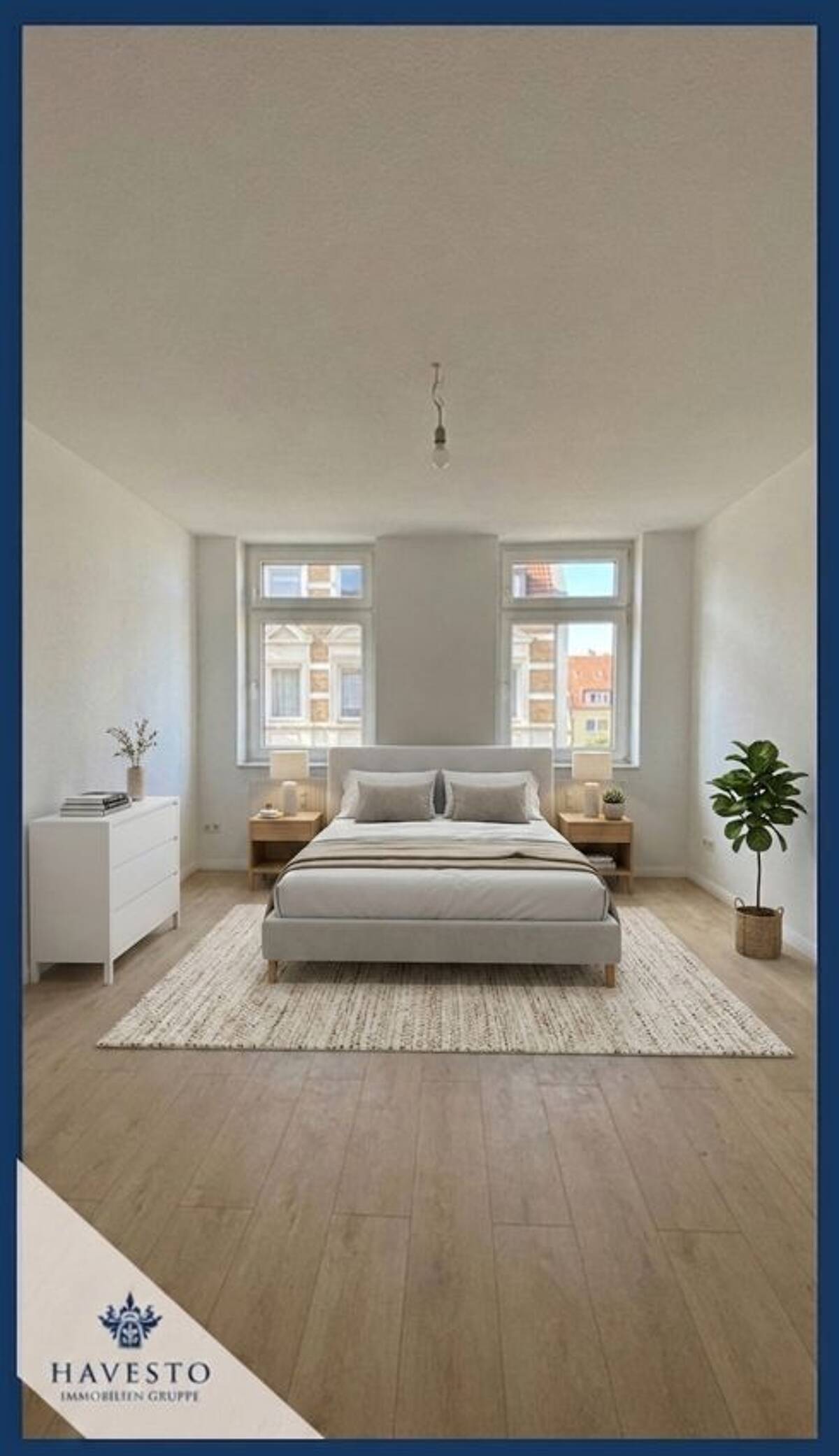 Einziehen & wohlfühlen: Frisch renovierte 3-Zimmer-Wohnung mit Einbauküche und Balkon – 39122 Magdeburg – Bild 1 von 9