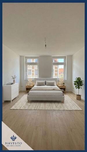 Einziehen & wohlfühlen: Frisch renovierte 3-Zimmer-Wohnung mit Einbauküche und Balkon – 39122 Magdeburg – Vorschaubild 1