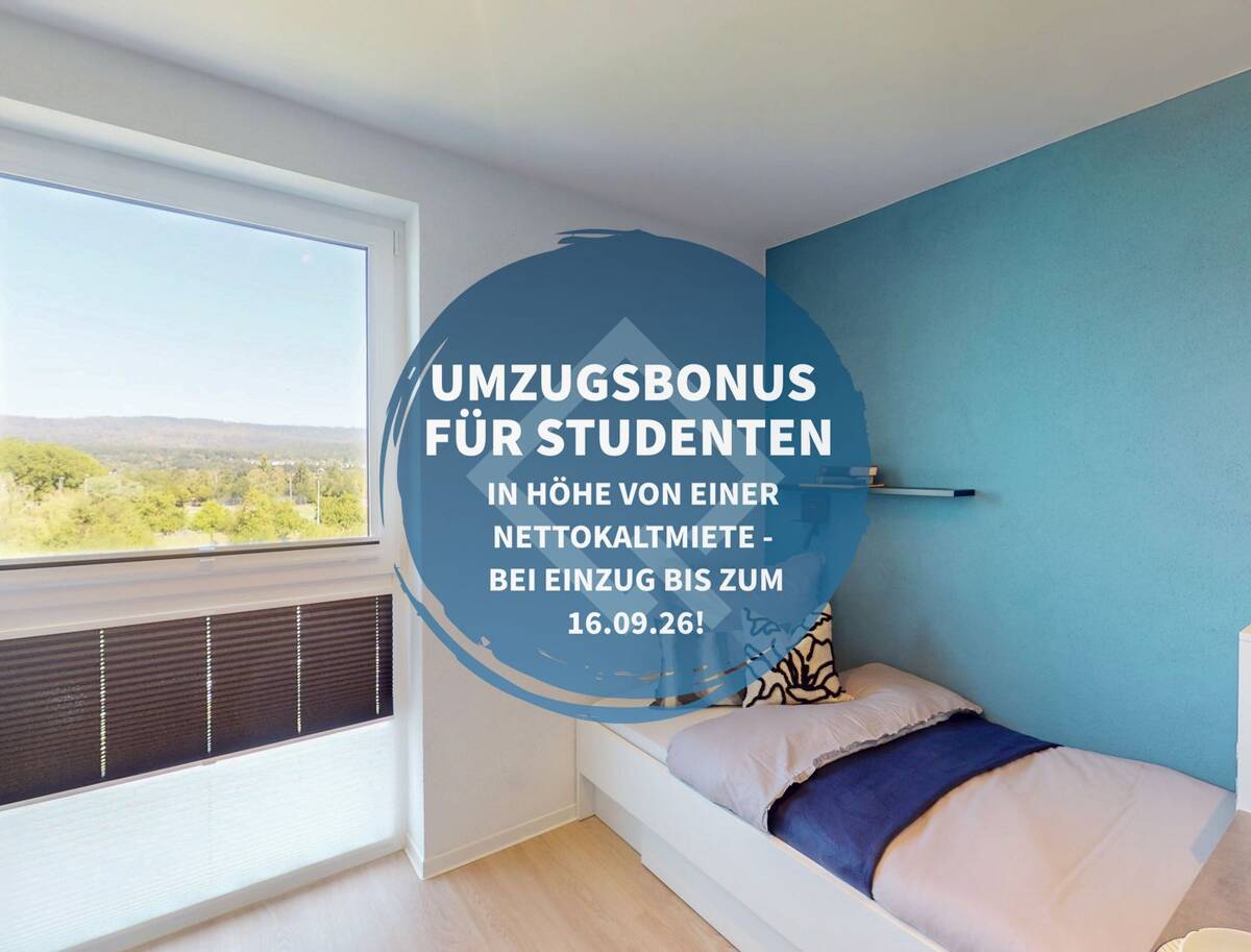 1 Monat mietfrei! Urban leben & studieren - dein möbliertes Apartment im Quartillion – 65197 Wiesbaden – Bild 1 von 8