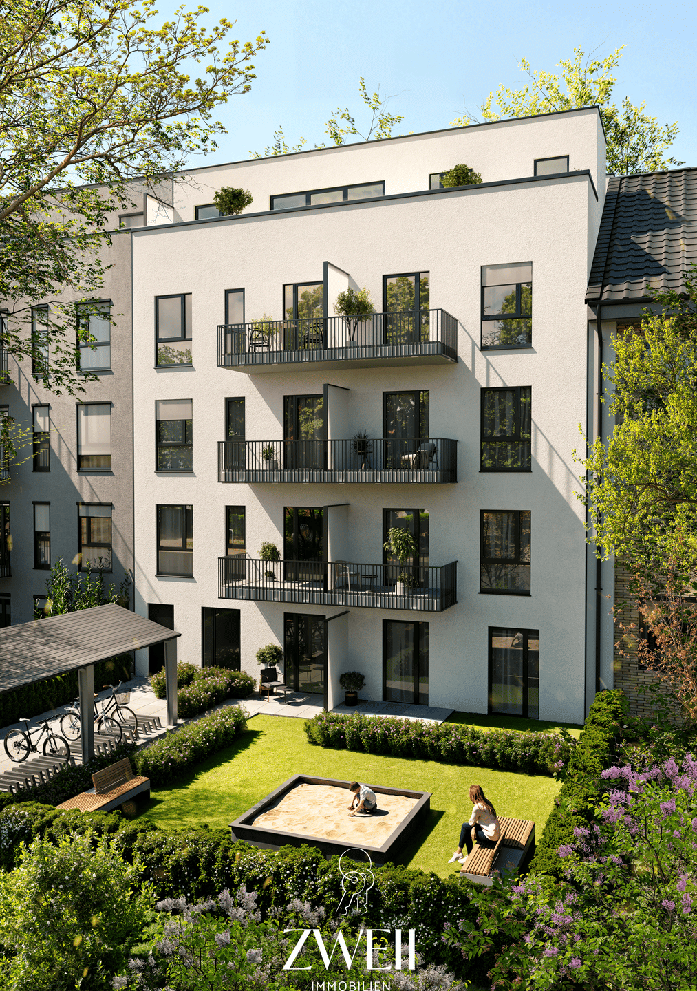 Neubau-Highlight: 3-Zimmer-Maisonettewohnung mit Süd-Terrasse! – Hamburg – Vorschaubild 8