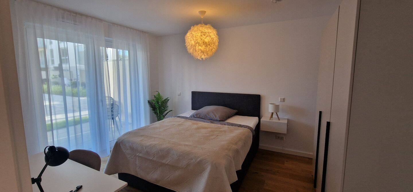 Exklusives Wohnen: 2-Raum-Apartment im Neubau unmöbliert – Leipzig – Vorschaubild 5
