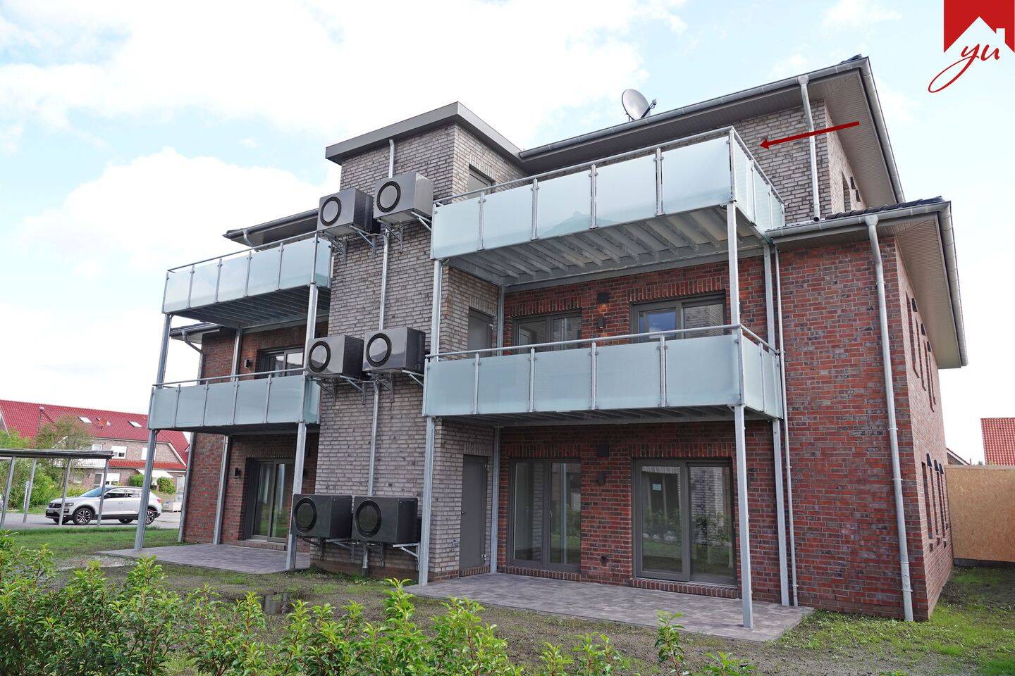 Moderne Dachgeschosswohnung in Wiesmoor. Neubau- Erstbezug!