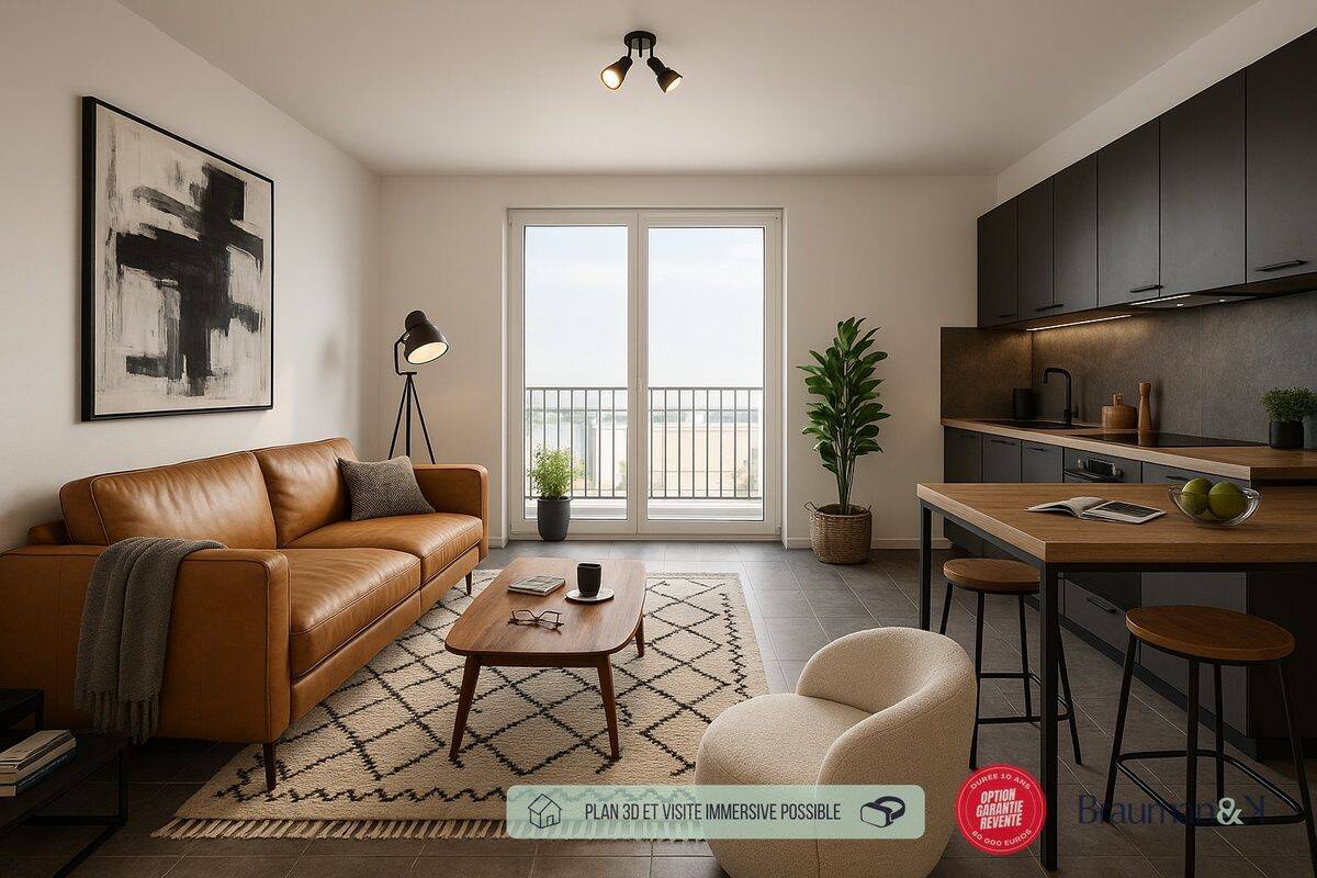 Appartement 3 pièces 51 m² · à Creil · 51 m² · 210 000 €