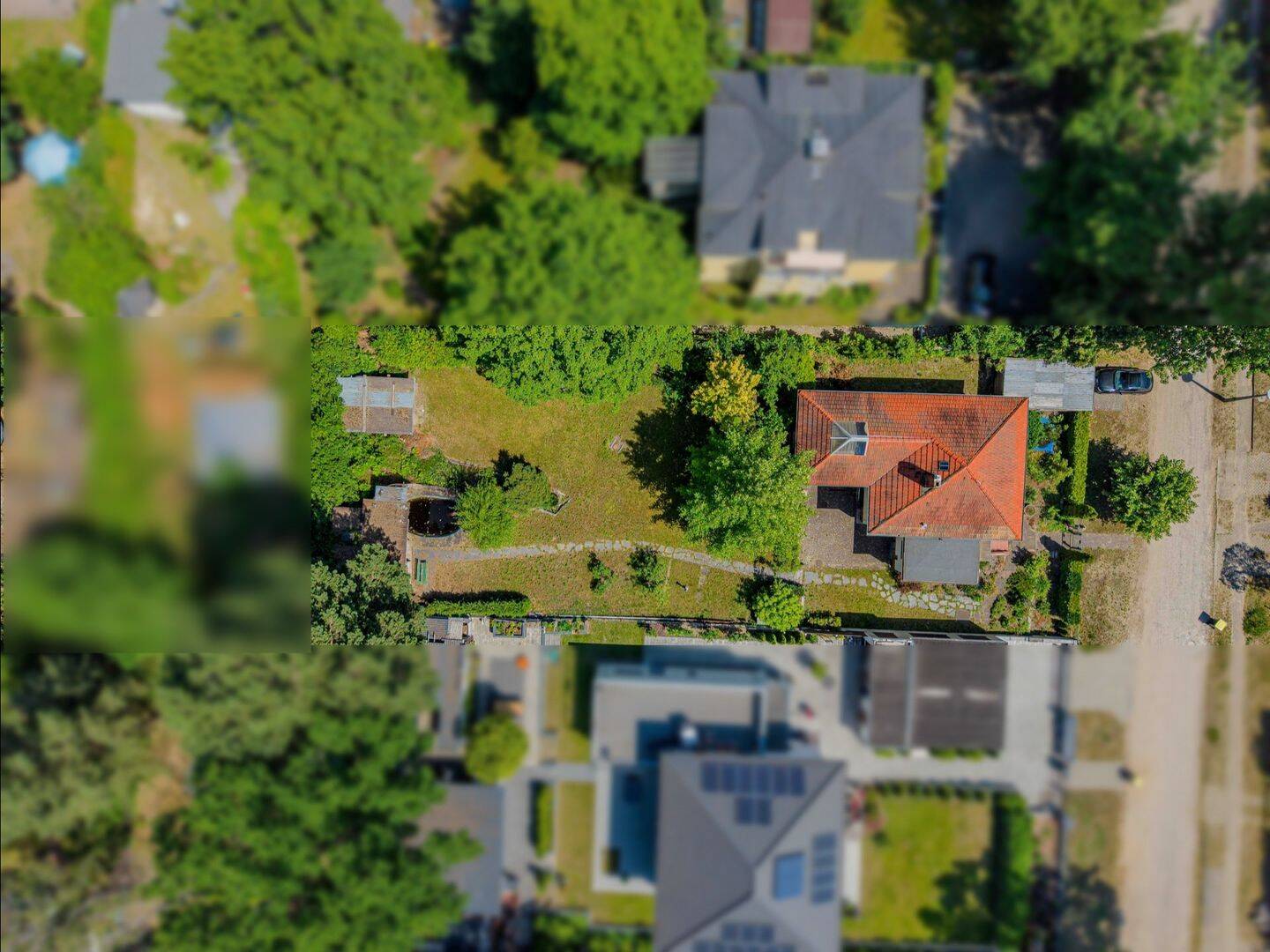 Einfamilienhaus mit zusätzlichem Bauplatz auf ca. 943 m² großem Grundstück in Stahnsdorf – Stahnsdorf – Vorschaubild 3