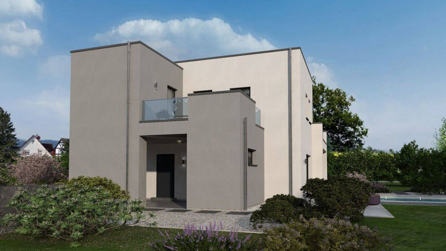 EINFAMILIENHAUS MIT INTEGRIERTEM CARPORT – Dachau – Vorschaubild 4