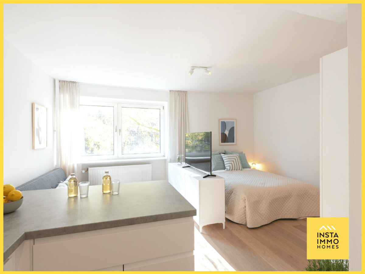 Winterhude: möbliertes Studio - klein aber fein – 22301 Hamburg – Bild 1 von 9