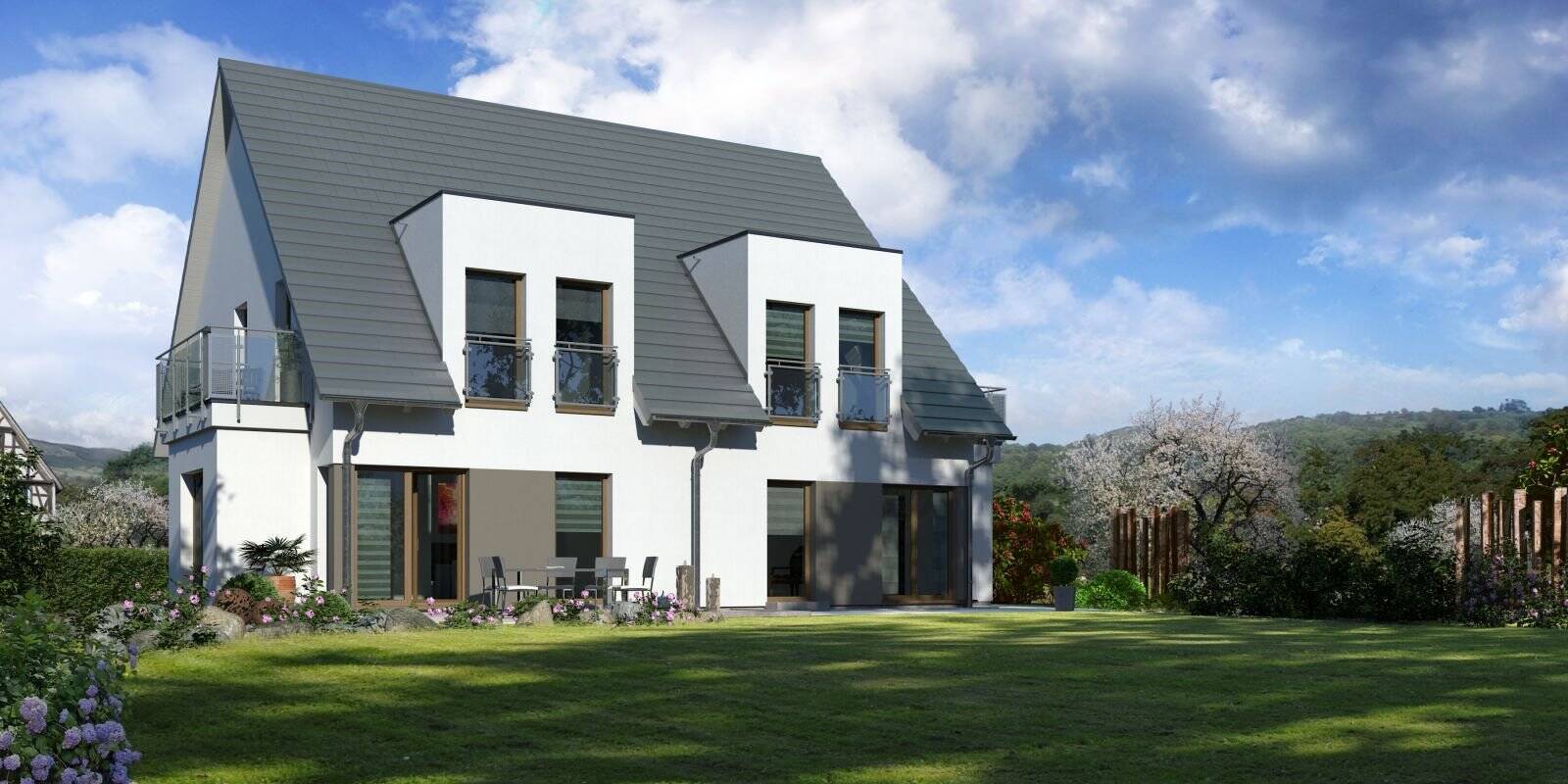 Individuelle Doppelhaushälfte in Dülmen - Ihr Traumhaus mit allkauf Flexibilität und Qualität – Dülmen – Vorschaubild 2