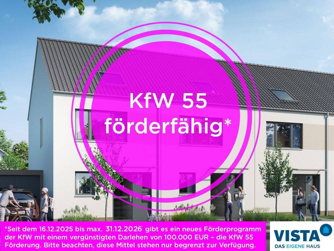 Hermann Immobilien: Kinderglück inklusive - Reihenhaus mit Garten! (RMH D2 - Vista M)