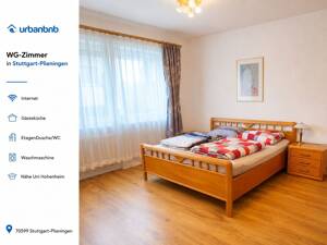 Wohnen auf Zeit Stuttgart Plieningen im möblierten WG-Zimmer Nähe Uni Hohenheim – 70599 Stuttgart – Vorschaubild 1