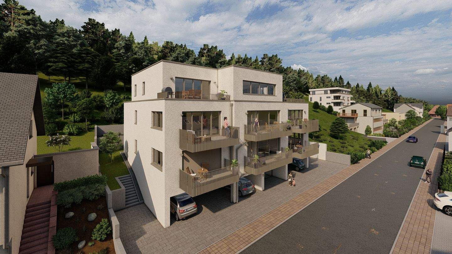 WE6: moderne 3-Zimmer-Wohnung mit Balkon in Trier-Biewer – Trier – Vorschaubild 3