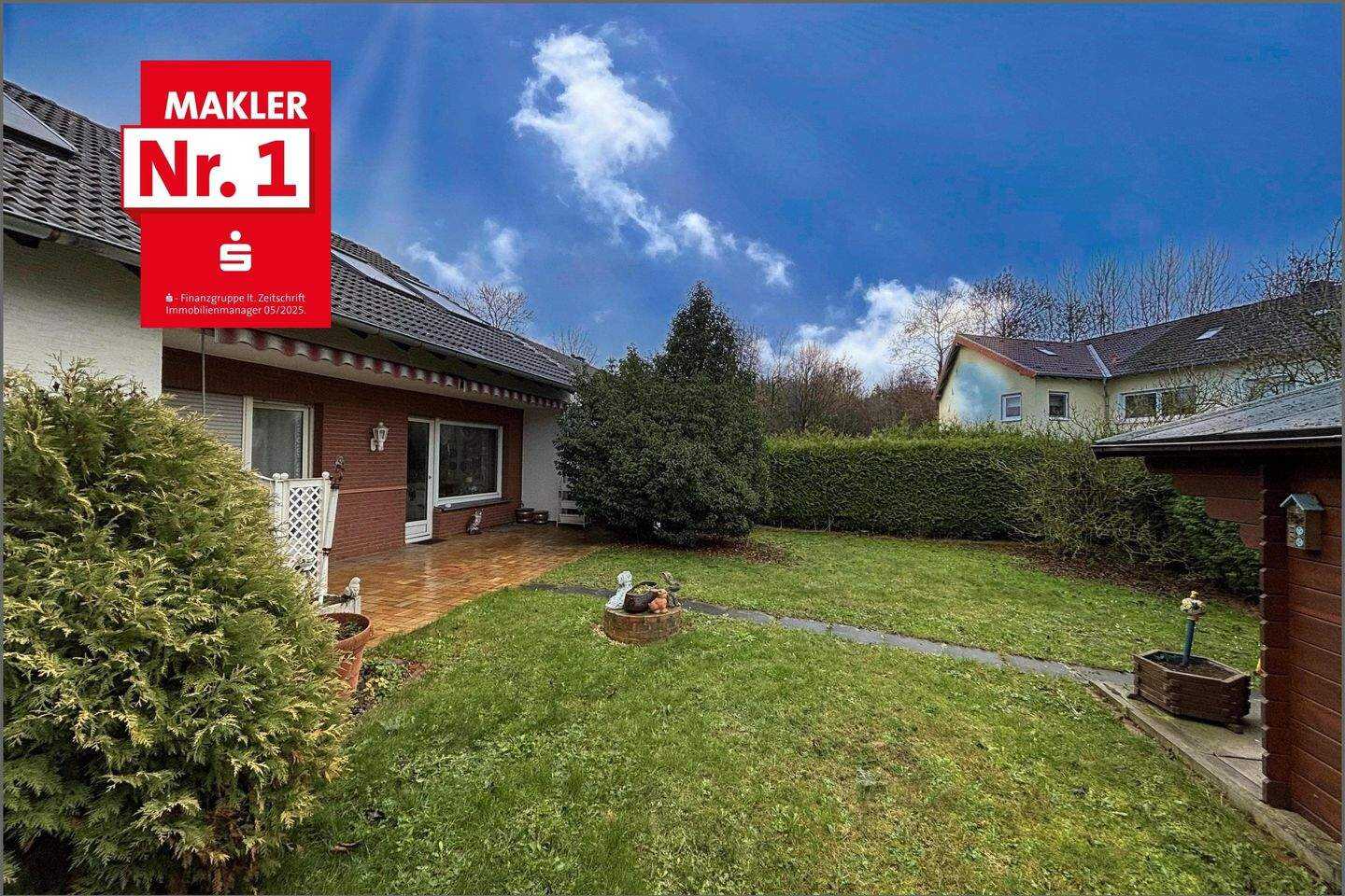 Wohnen auf einer Ebene in Bad Sassendorf - plus Zimmer im DG / "Einfamilienhaus" mit Potential – Bad Sassendorf – Bild 1 von 9