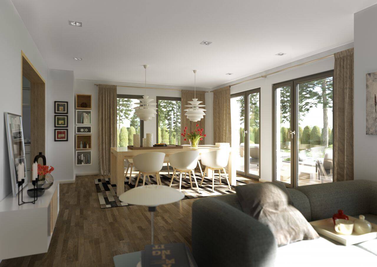 Ein Ort, der Wohlgefühl und Geborgenheit ausstrahlt. Die Stadtvilla Sunshine 125 mit 2 Kinderzimmern, Homeoffice! Grundstück erschlossen – Magdeburg – Vorschaubild 6