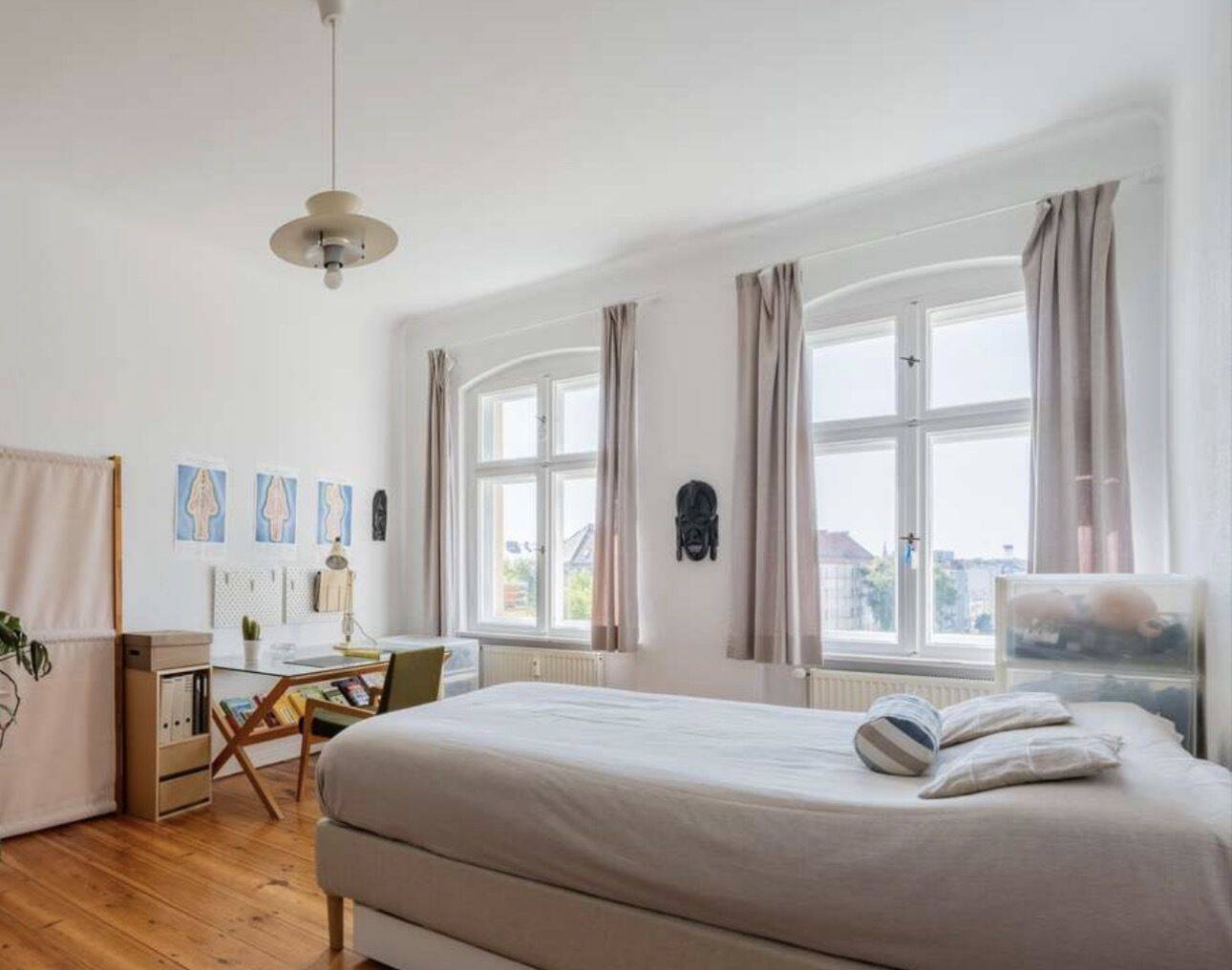 Charmante 1-Zimmer-Altbauwohnung im Prenzlauer Berg mit grünem Ausblick - sofort bezugsbereit!