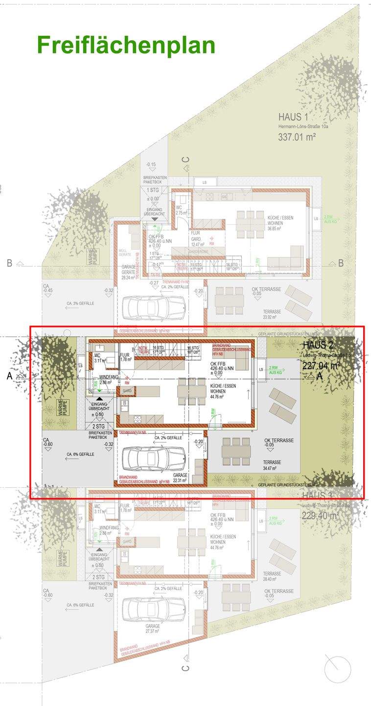 Einfamilienhaus inkl. Keller, Garage, Außenanlagen, Baunebenkosten, ... in absolut ruhiger, grüner, stadtnaher Lage - "ready-to-live" – Neumarkt in der Oberpfalz – Vorschaubild 4
