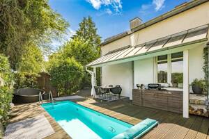 Wohnen zwischen Natur und Stadt - Doppelhaushälfte mit Pool – 81925 München – Vorschaubild 5