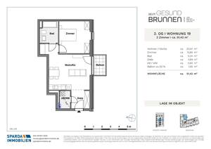 Top angebundene 2-Zimmer-Wohnung in der Nähe vom Berliner Tor – 20537 Hamburg – Vorschaubild 2